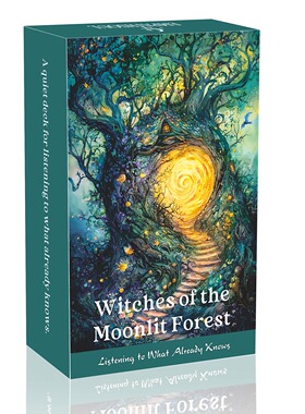月亮女屋神谕Witches of the Moonlit Forest Oracle 12×7cm英文