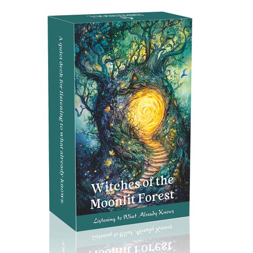 月亮女屋神谕Witches of the Moonlit Forest Oracle 12×7cm英文