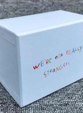 儿童版 We're Not Really Strangers 不是陌生人游戏卡牌英文桌游