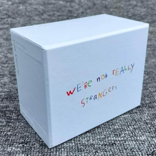 儿童版 We're Not Really Strangers 不是陌生人游戏卡牌英文桌游