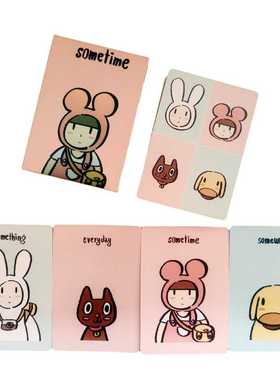 某时某物神谕卡Something Sometime Oracle 可爱卡通系列英文卡牌