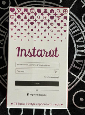 INS Tarot 塔牌 趣味社交塔牌 韦特系 适合初学者10X6cm左右