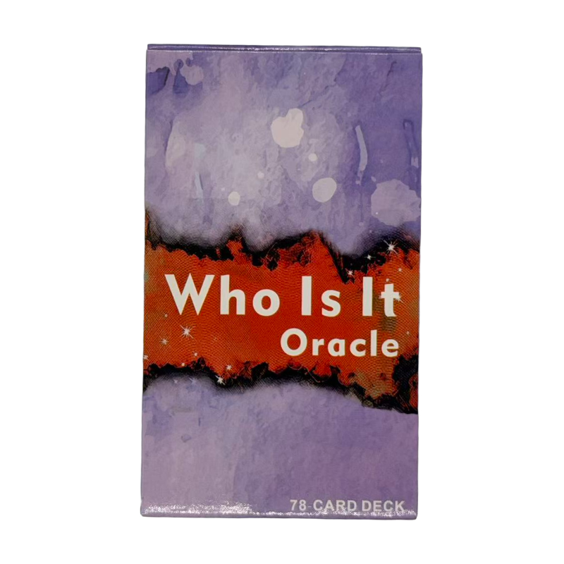 是谁神谕卡Who Is It Oracle  78张 10X6cm左右 英文卡牌 无说明