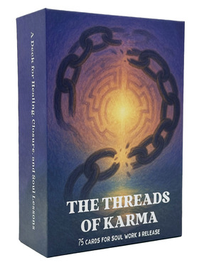 业力神谕卡The Threads of Karma Card天地盖12×8cm英文卡牌游戏