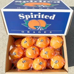 包邮 好大果赣南脐橙Weixian 多汁当季 维鲜黑标1975脐橙子8斤礼盒装