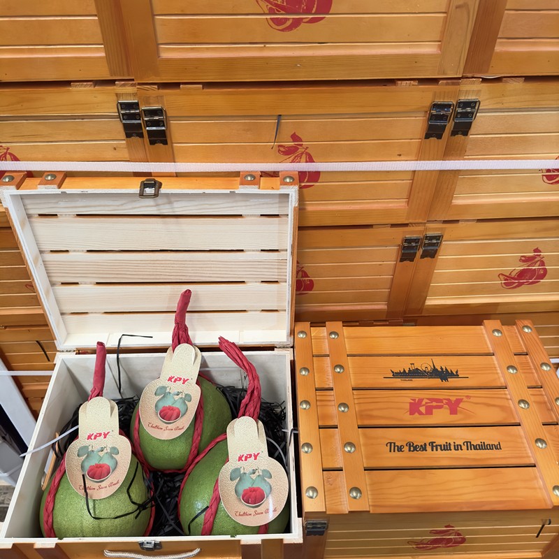 正宗泰国KPY红宝石柚子3只木箱装