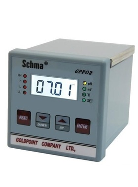 台湾金点GPP02在线PH仪工业pH酸度计pH控制器pH检测仪pH仪表正品