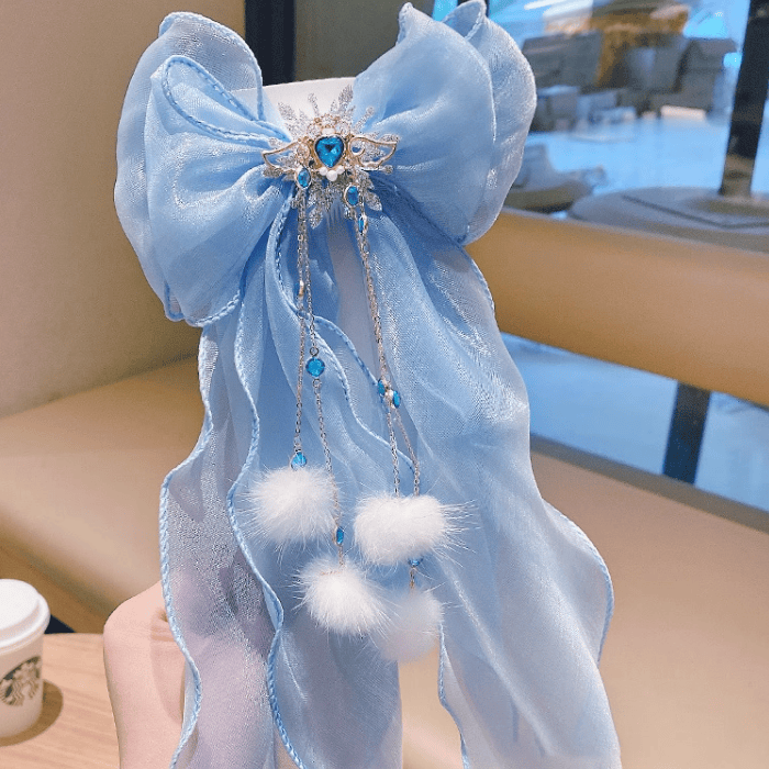 蕾丝艾莎新款头纱冰雪奇缘