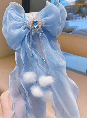 蕾丝艾莎新款头纱冰雪奇缘
