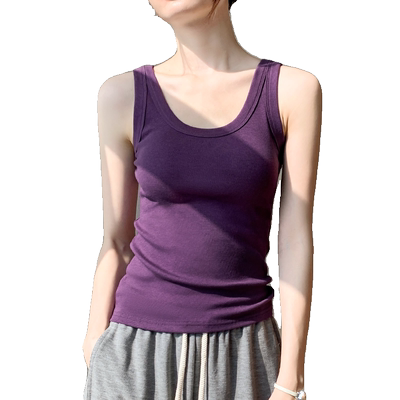 辣妹风性感修身吊带背心女