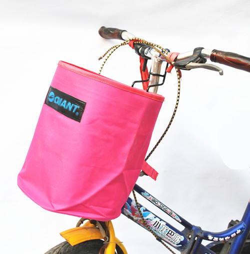 Panier pour vélo en toile - Ref 2257199 Image 4
