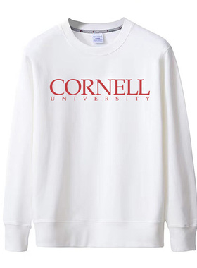 新款Cornell University康奈尔大学周边纪念衫男女纯棉衣服薄款