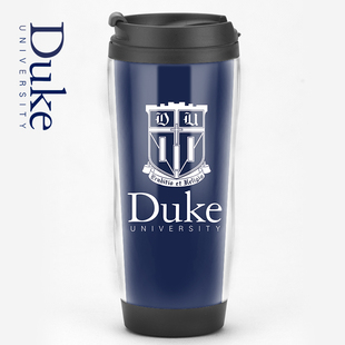 杜克大学Duke University周边留学纪念品美国名校咖啡杯水杯