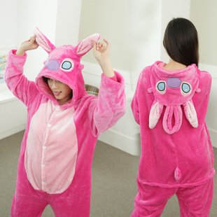 万圣节cosplay粉仔表演服动物衣服卡通动画片大人史迪奇演出服饰