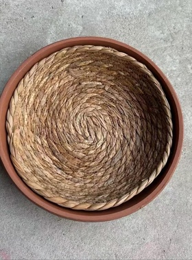 鸽子巢窝鸽子蒲草窝草窝草编鸡窝下蛋窝孵蛋专用窝幼鸽替换蒲草垫