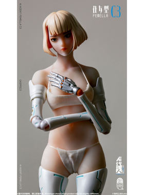 骨壳工坊  AI代理人-仕女型C3(品牌官店)1/12（含硅胶身躯）