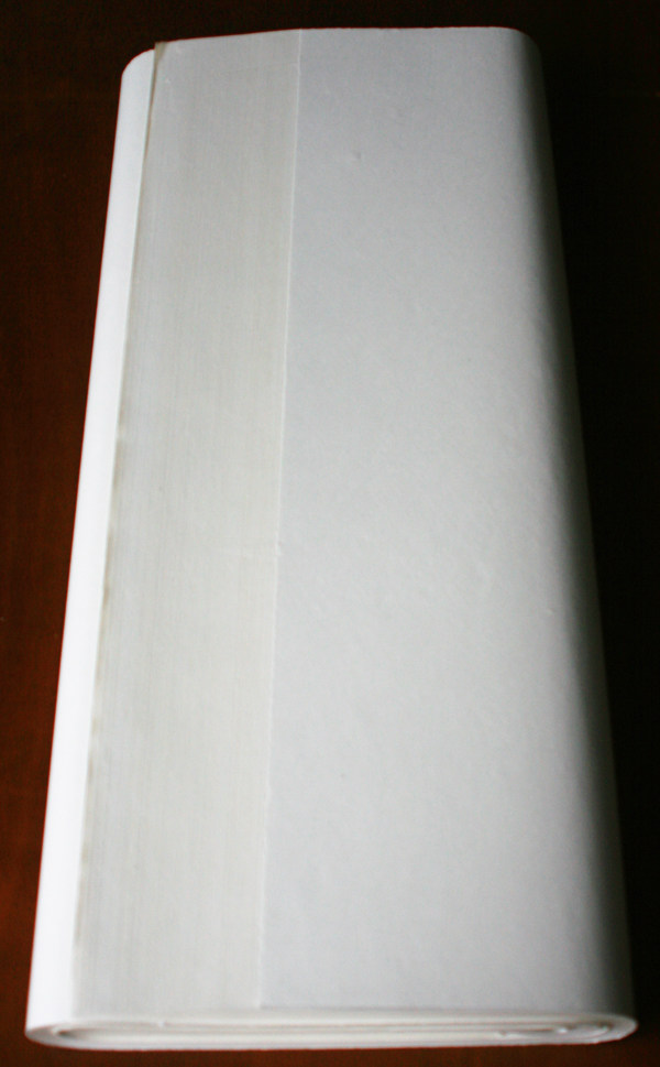 小六尺白色宣纸广西都安龙凤牌书画纸书法国画纯手工高级生宣包邮