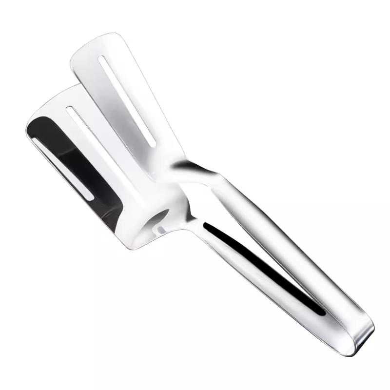 不锈钢煎鱼铲子夹子翻鱼铲炸鱼神器不粘加宽牛排披萨厨房煎铲