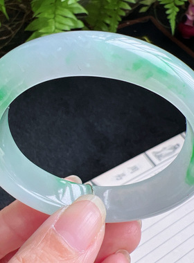 贵妃52圈口缅甸天然A货老坑种翡翠手镯玉镯子平洲直供001D0203