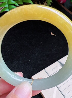 53圈口缅甸天然A货老坑种翡翠手镯编号099D0614E