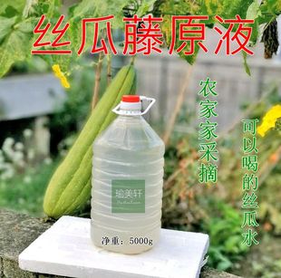 包邮 10斤装 丝瓜水丝瓜藤原液农家自种流液爽肤水无添加 可以喝