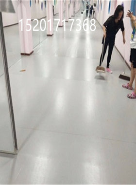 专业芭蕾舞蹈PVC地胶家用防滑儿童练跳舞垫专用舞蹈房教室地垫