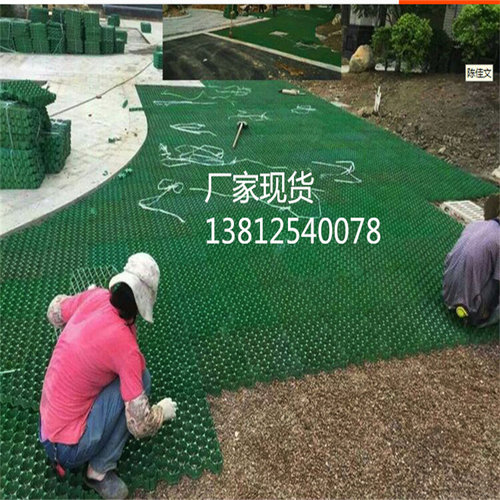 绿化停车场消防通道会展中心专用植草格HDPE材质3.8-5-7公分高度.