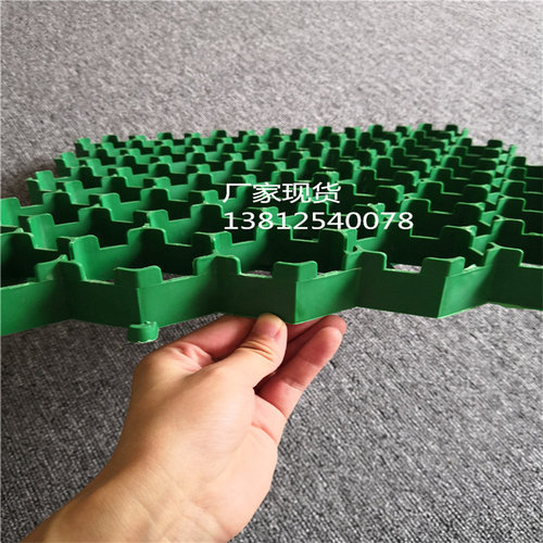 加厚HDPE塑料植草格消防通道停车场小区绿化带专用工厂直销5公分