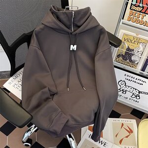 MA520-P50美式潮牌华棉连帽套头重磅长袖原宿潮流单件新款时尚图片