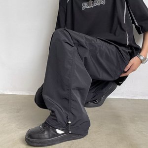 MA222-P40冰感防水面料降落伞兵工装裤夏薄款运动冲锋裤直筒休闲图片