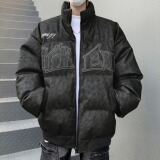 MA739-P103美式复古做旧皮服棉服男秋冬季加厚皮衣外套保暖，男装皮衣，星座1611A