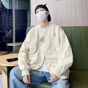 MA505-P60飞行员夹克外套春秋季新款美式街头潮牌宽松休闲棒球服图片