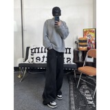MA570-P55美式解构复合水洗纯棉卫裤秋季阔腿裤，男装休闲裤，星座1611A