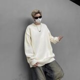MA491-P53鹿毛绒日系复古慵懒男宽松厚实情侣针织衫毛线衣，男装针织衫/毛衣，星座1611A