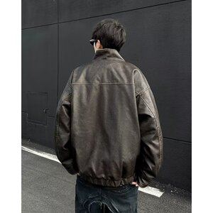 MA768-P98新款立领棉衣外套夹克宽松加厚保暖羊羔毛皮毛一体棉服图片