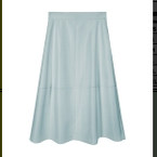 【Real/Lucky】-复合拼接半裙Q7201C/试穿M/裙长72