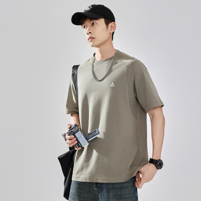 180g抗菌凉感插肩袖短袖