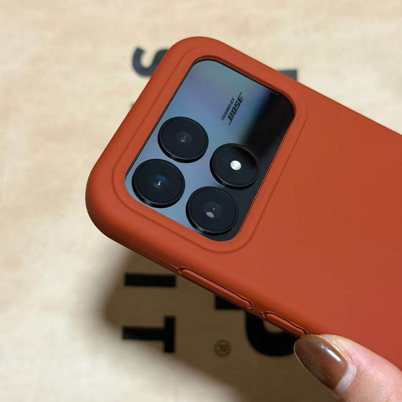 新年喜庆酒红色耐脏液态小米系列