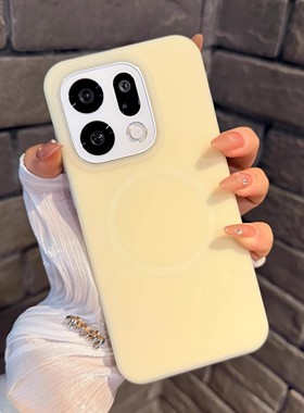 婴儿奶黄色不会发黄适用一加ACE6手机壳1+15液态硅胶Ace5果冻透明oppoFindx9耐脏防摔findX8s全包保护软壳pro