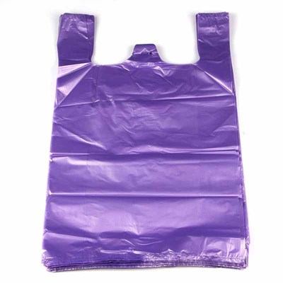 紫色绿色白色食品袋手提袋塑料袋