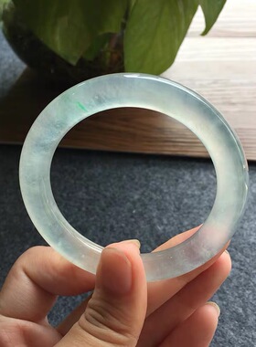 缅甸天然翡翠高冰直播链接手镯