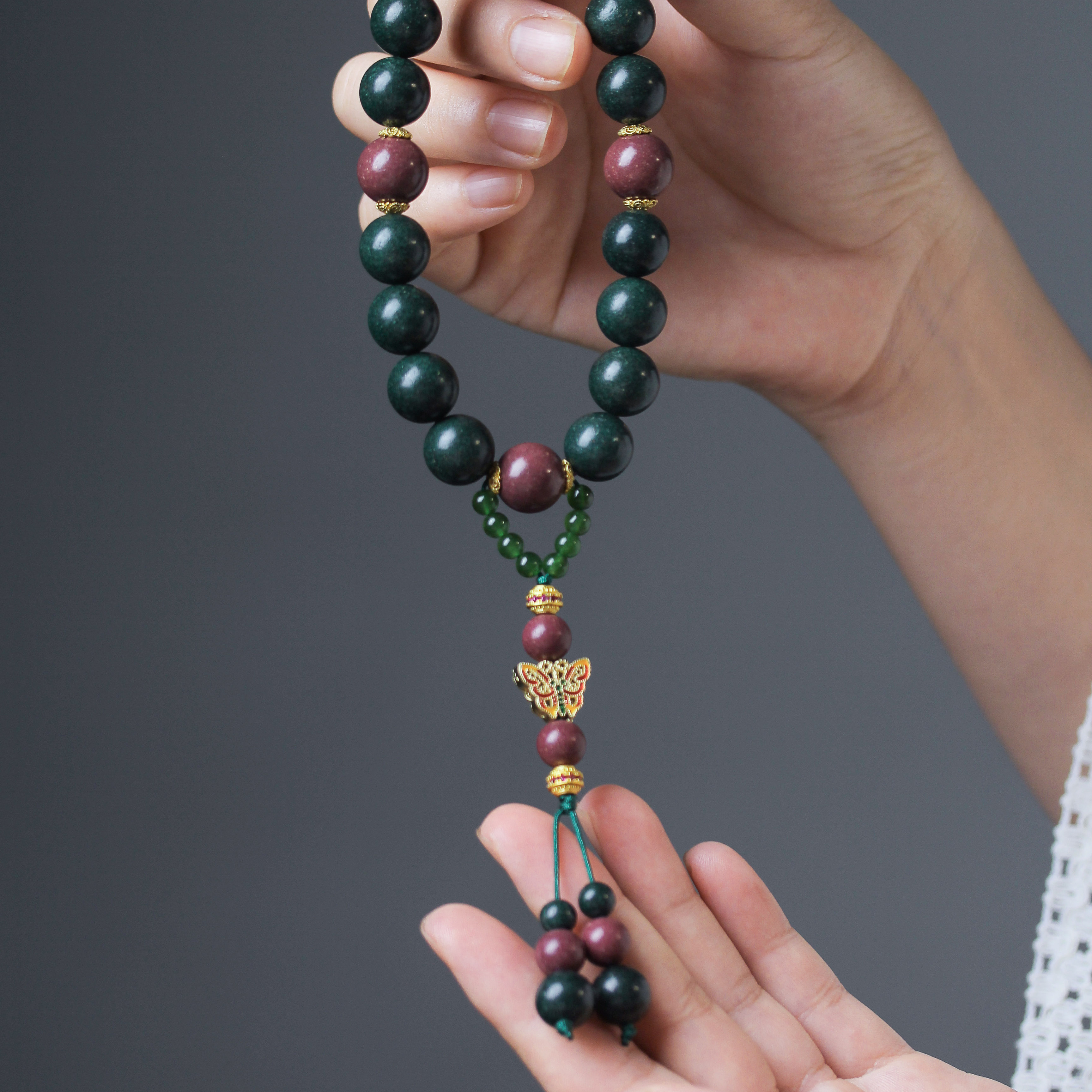 中药手串天然梦灵合香珠手链