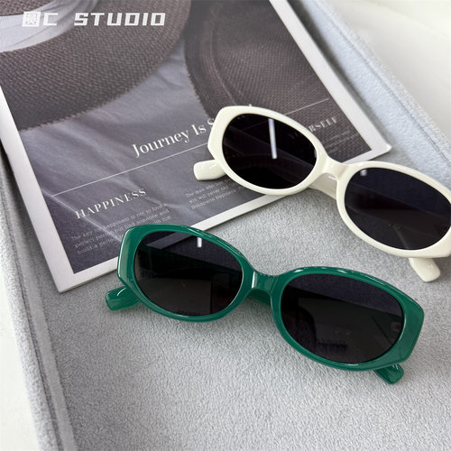 夏季遮阳度假街拍凹造型墨镜女潮