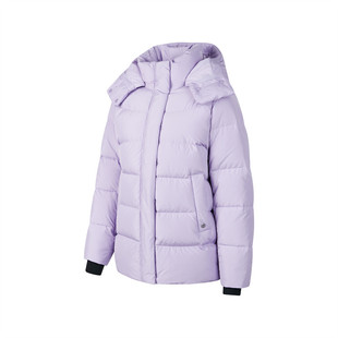 Skechers斯凯奇女子梭织中款羽绒外套时尚休闲保暖羽绒服P423W023