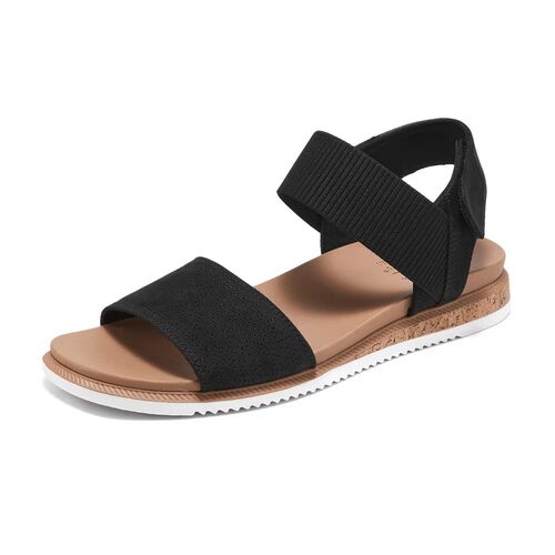 Skechers斯凯奇夏季新款女鞋时尚休闲凉鞋简约百搭跛跟凉拖114710