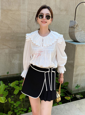 ZOW小辣椒3.11零撞衫3.0重工花瓣设计B入宝藏款quan棉衬衫