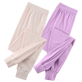 纯棉奶奶宽松棉毛裤 秋冬季 保暖线裤 妈妈衬裤 大码 中老年人女士秋裤