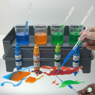 科学小套装专用非食用色素儿童实验颜色混合颜料红黄蓝三原色无毒