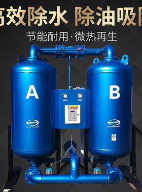 上海沪盛吸附式干燥机空气压缩机配套冷干机无热微热吸干机