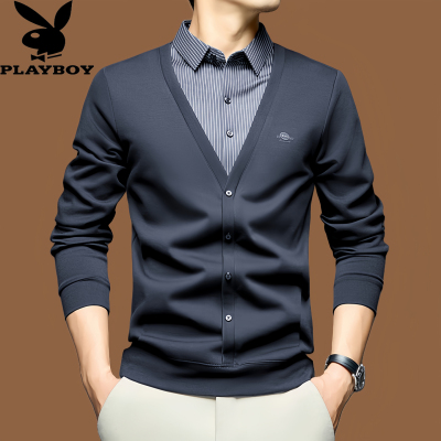 花花公子长袖T恤春秋中年打底衫